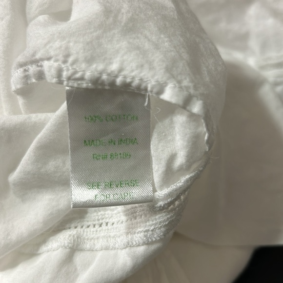 Lilly Pulitzer White Embroidered Alfa
Tunic Top Dress Coverup Resortwear Sz XS - Picture 11 of 13